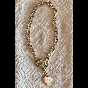 Tiffany and Co. Toggle Heart Necklace